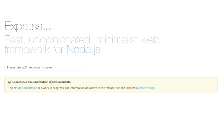 Express.js version 5.0.0 brings major updates for web developers