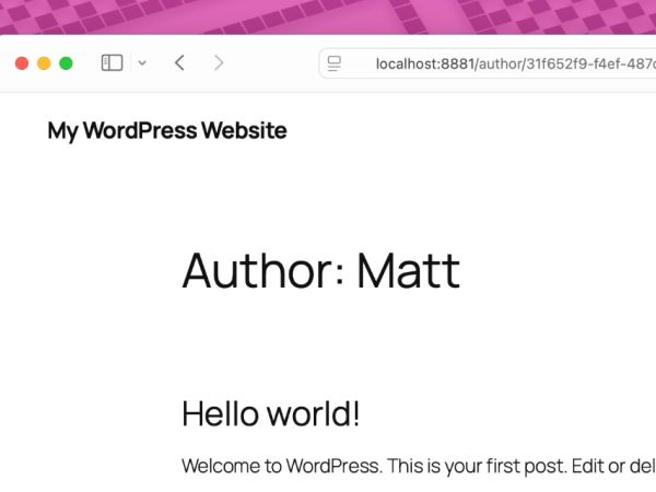 How to Use UUID for WordPress Author URL