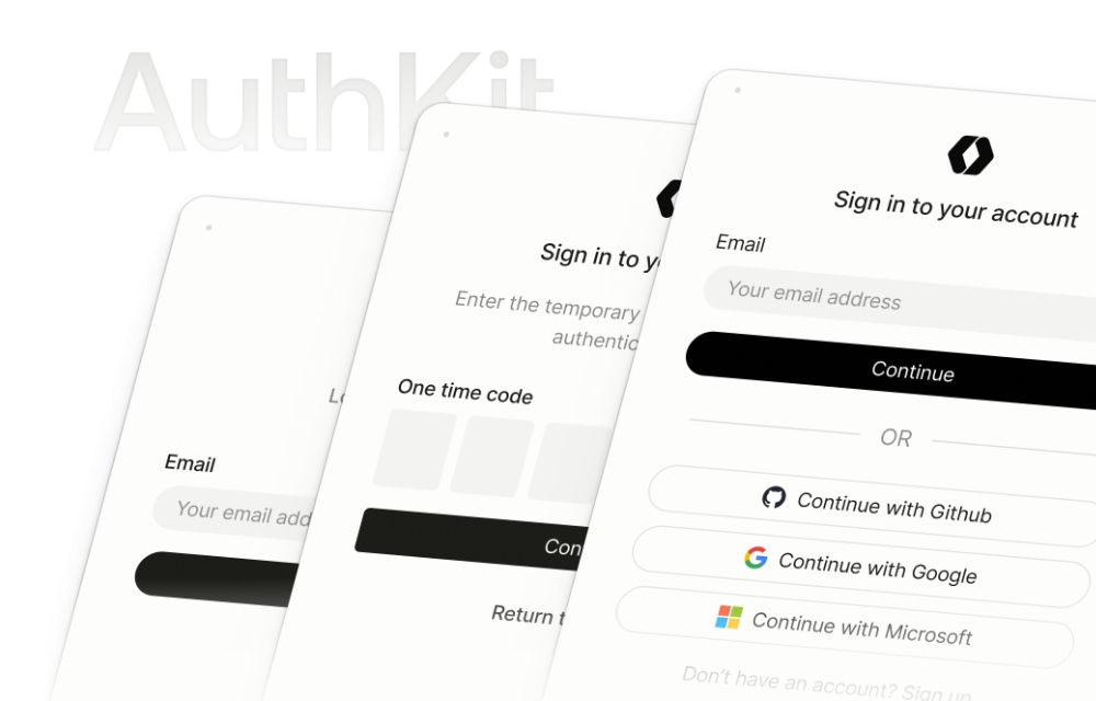 Laravel Starter Kits dashboard