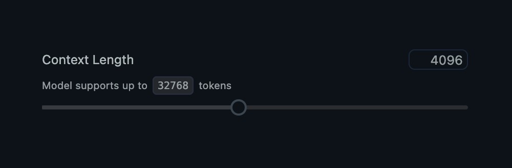 LM Studio context length settings