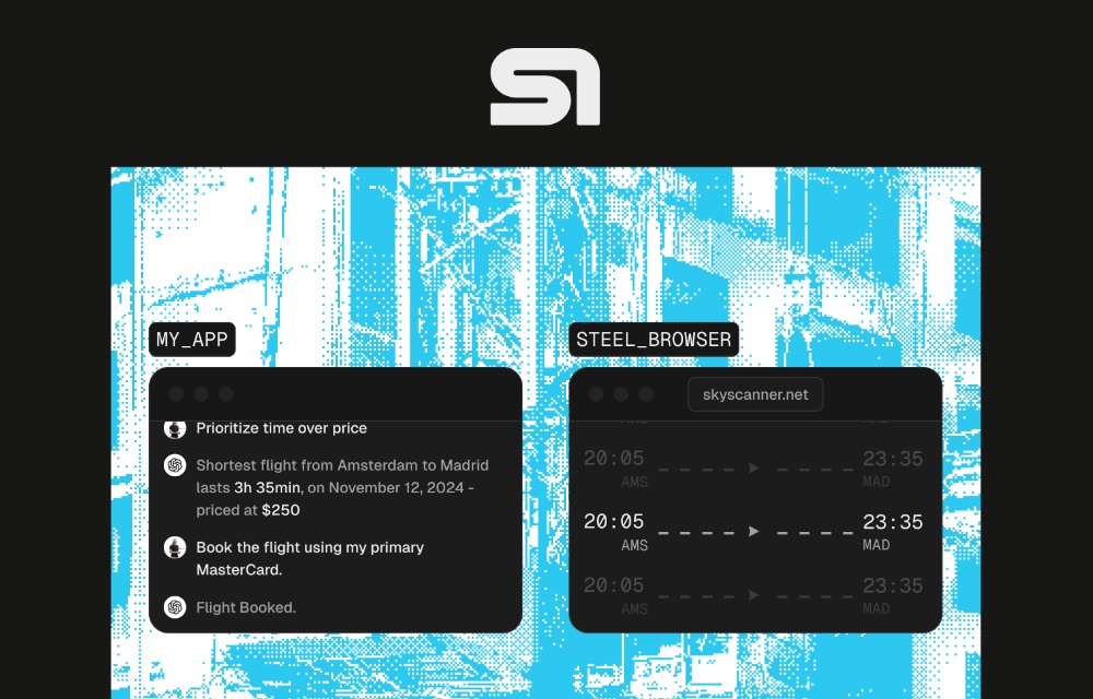 Steel Browser automation