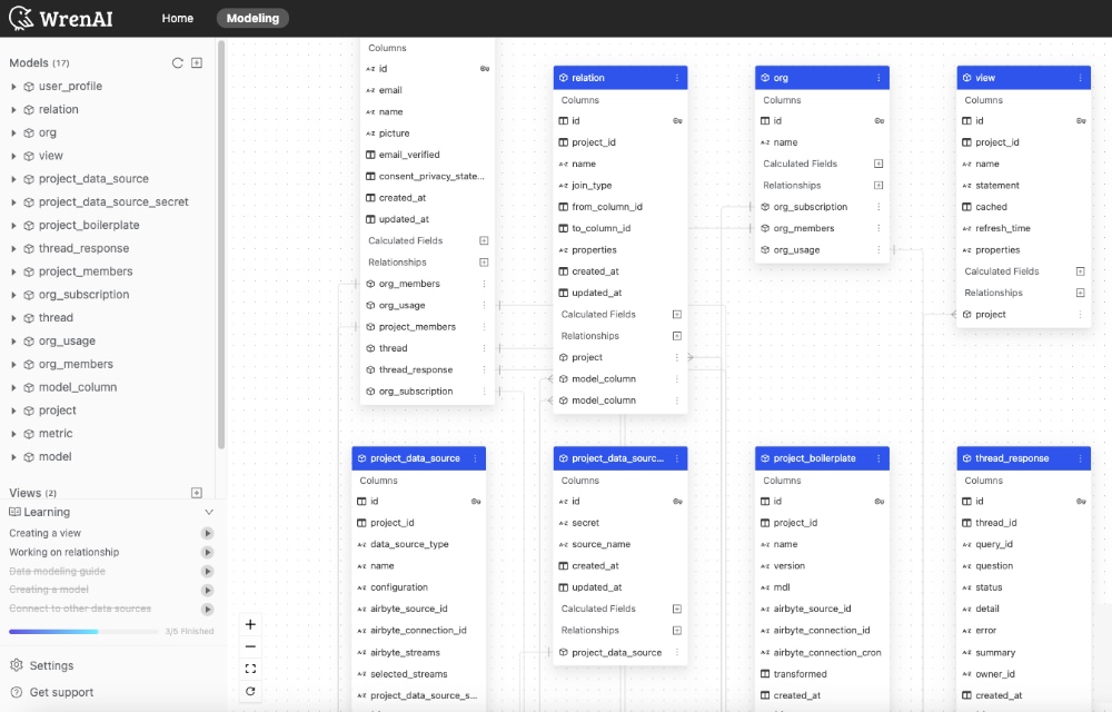 WrenAI data analysis