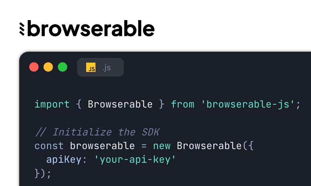 Browserable automation interface