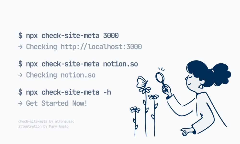 Website metadata preview tool