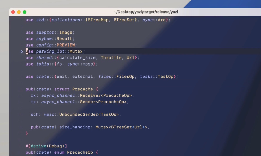 Yazi terminal file manager